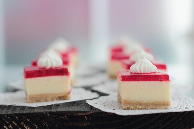 cheesecake con gelatina