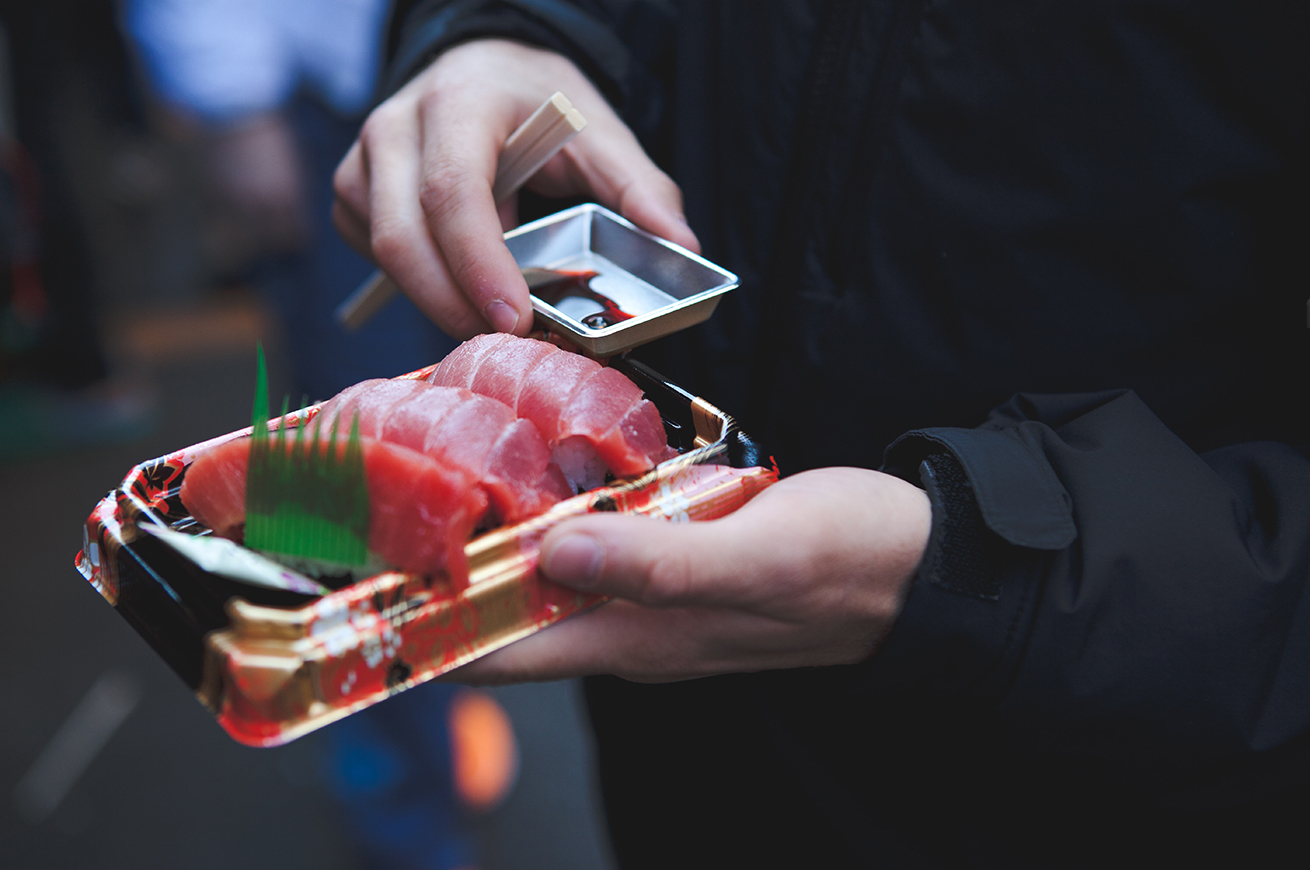sashimi di tonno
