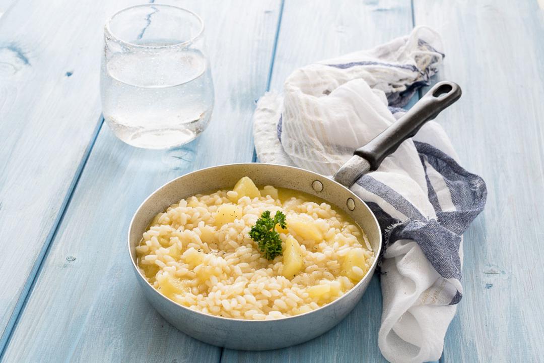 Ricetta - Minestra di riso e patate
