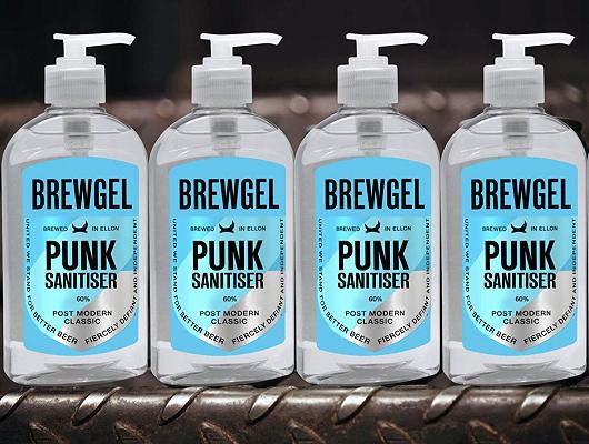 Disinfettanti: il birrificio BrewDog produrrà il “BrewGel Punk sanitiser”