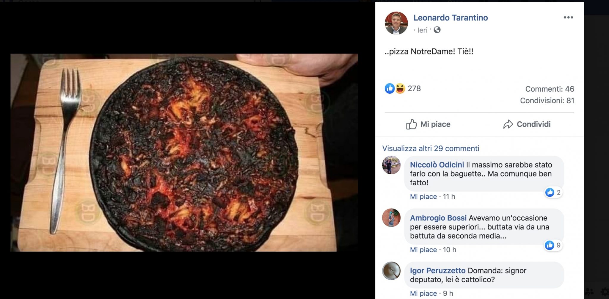 Pizza ai tempi del Coronavirus: Canal+ e Gino Sorbillo, fenomenologia