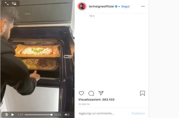 Lorenzo Insigne partecipa al pizza Challenge e si improvvisa pizzaiolo