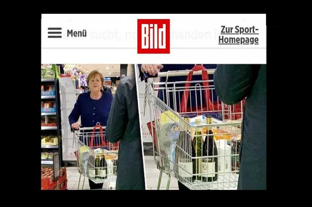 Angela Merkel: nella sua spesa bottiglie di vino piemotese