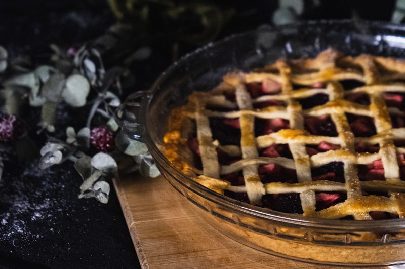 blueberry pie