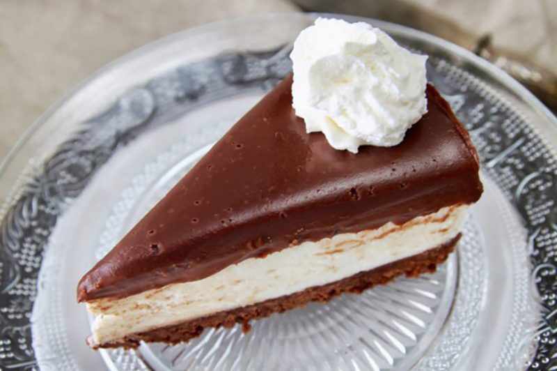 cheesecake cioccolato e panna