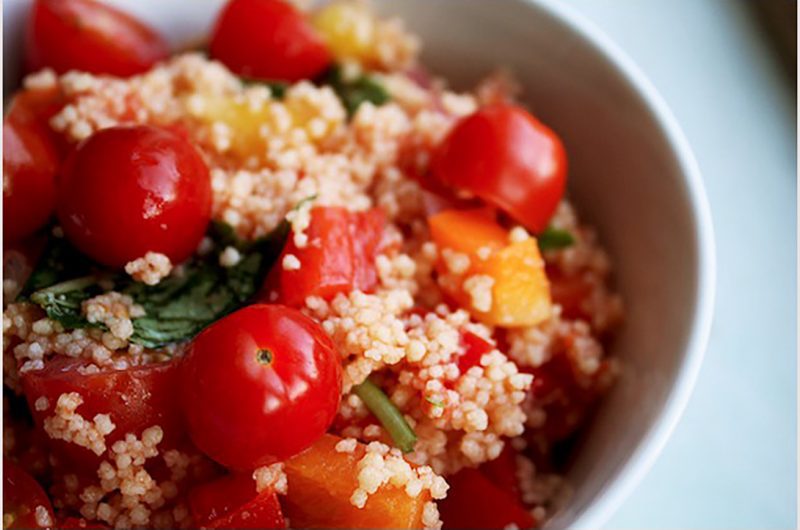 cous cous con verdure
