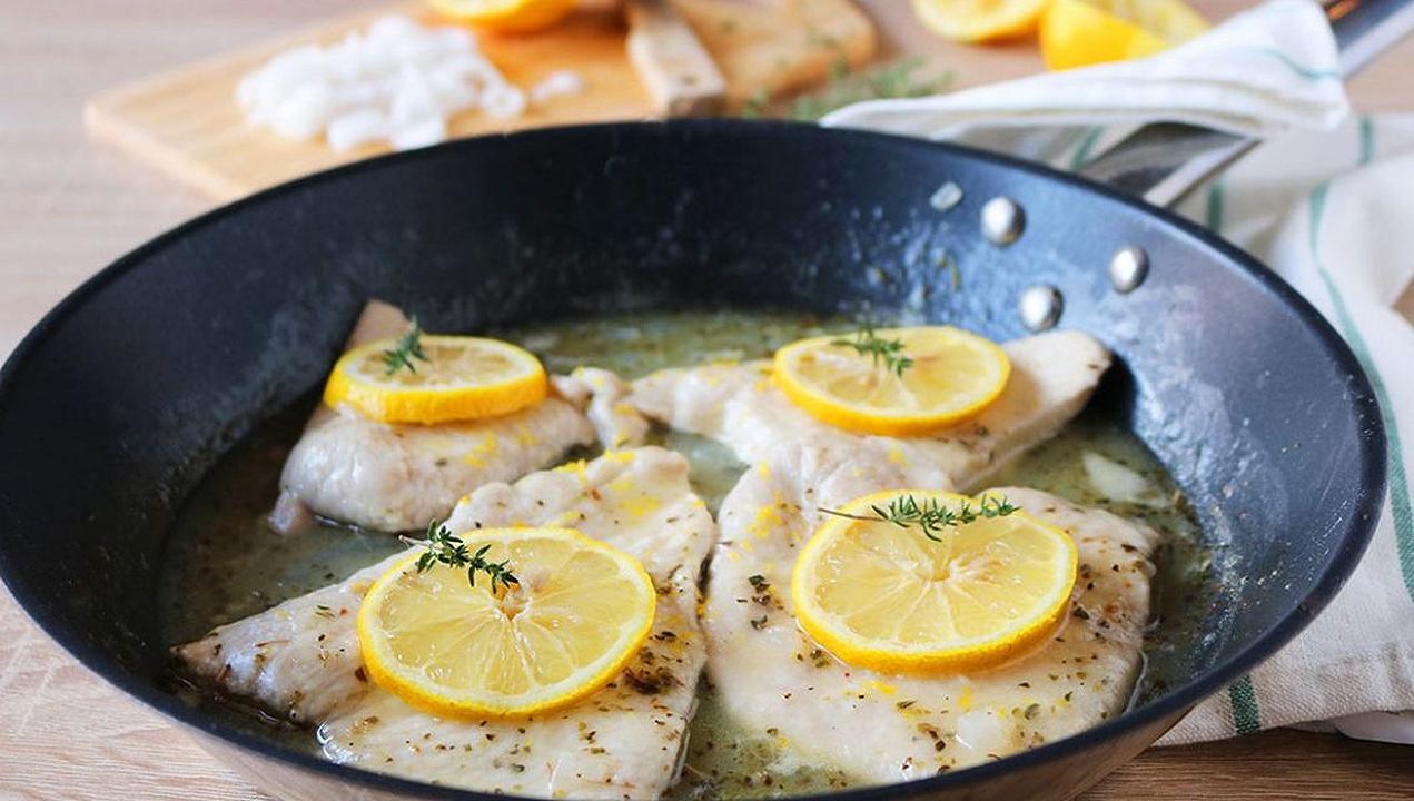 Fesa di tacchino al limone
