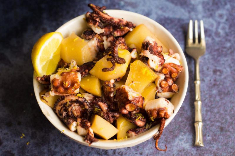 insalata polpo patate