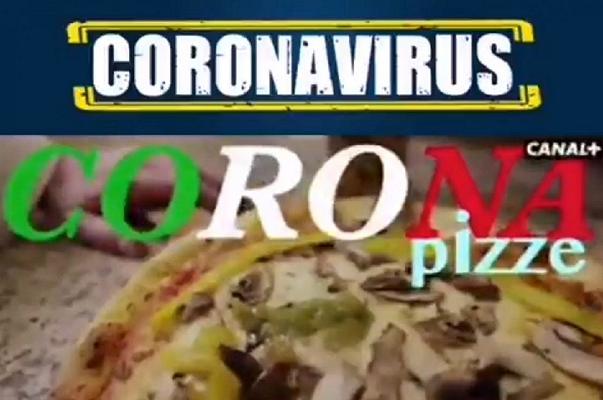 Coronavirus: la pizza che sfotte gli italiani rimossa da Canal+, che chiede scusa