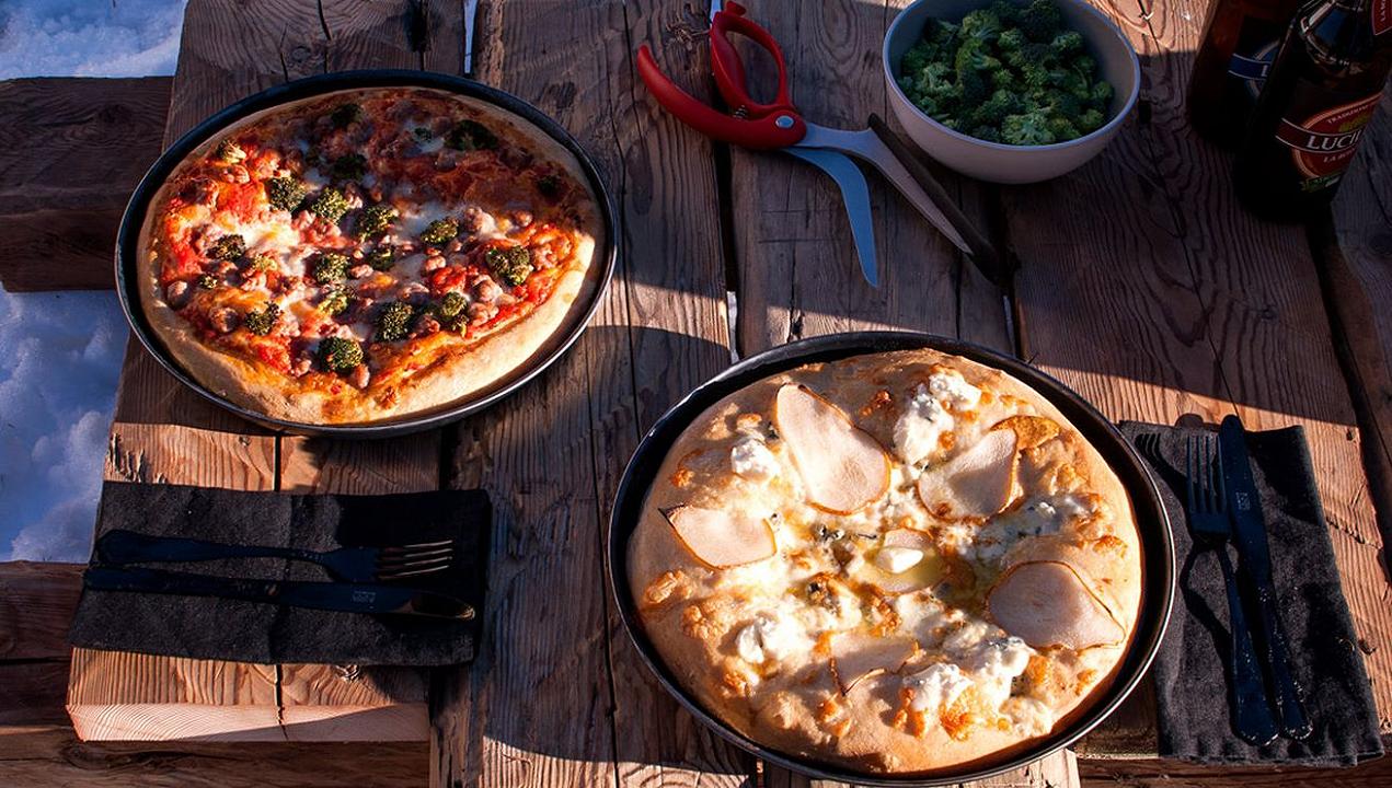 Pizza senza impasto