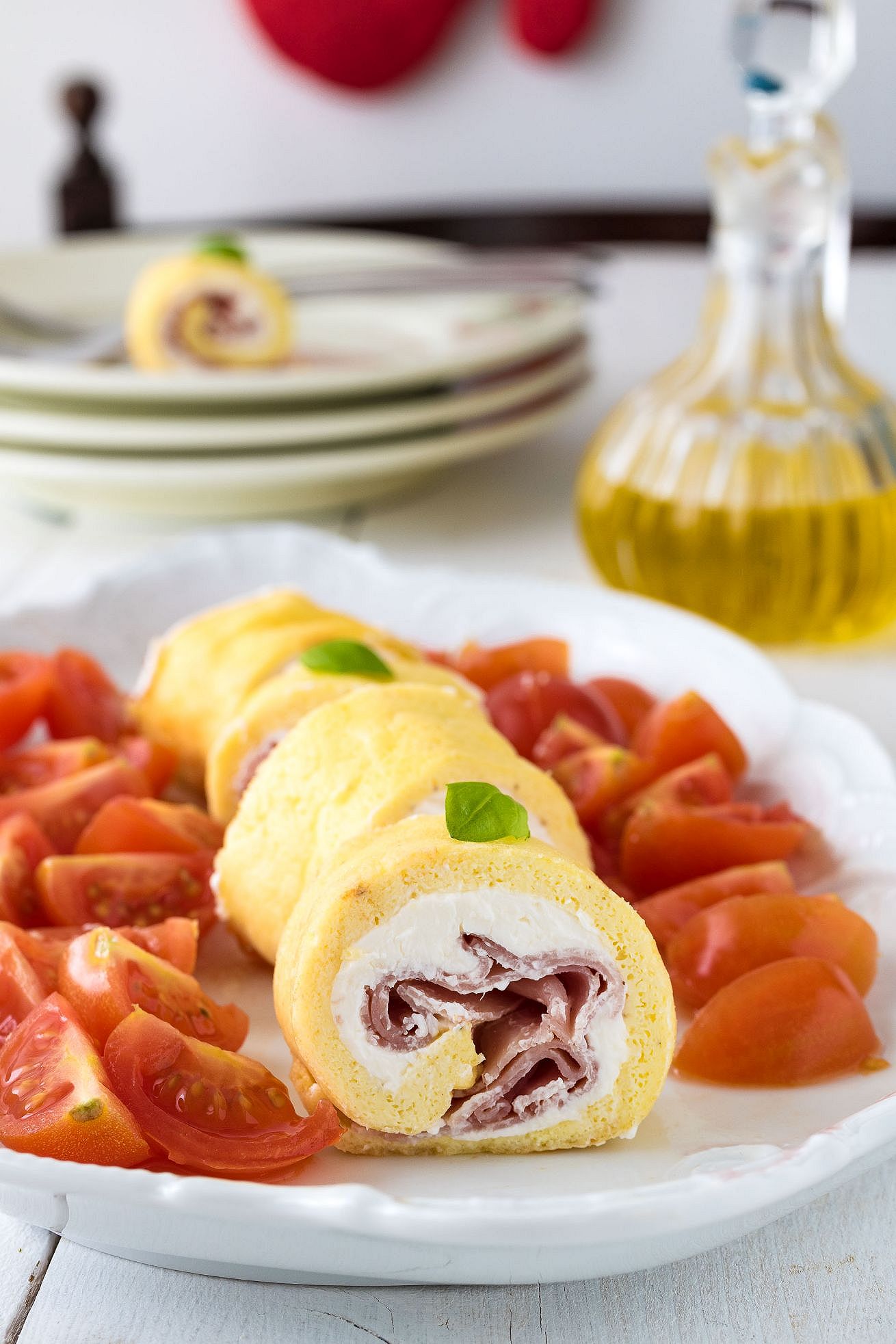 Rotolo Di Frittata Farcito Con Prosciutto E Formaggio - Dissapore