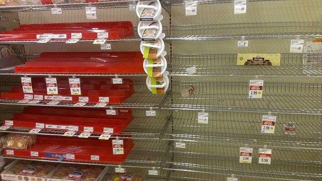 Supermercato vuoto