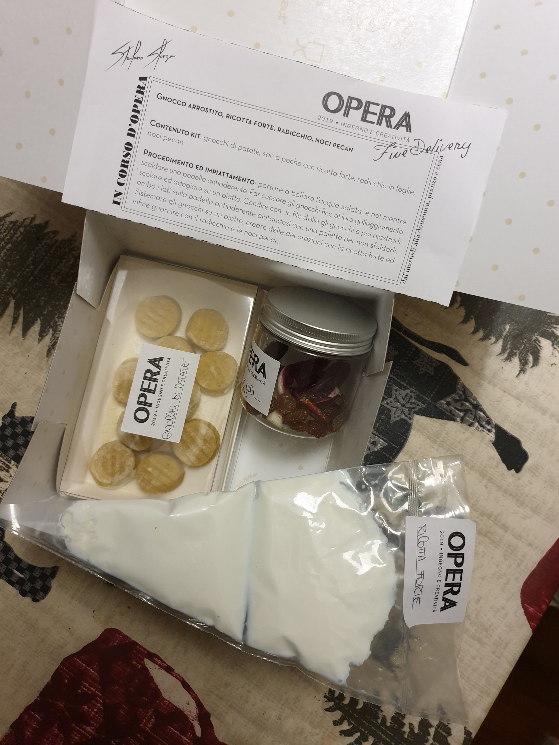 Opera Torino; cena stampa delivery