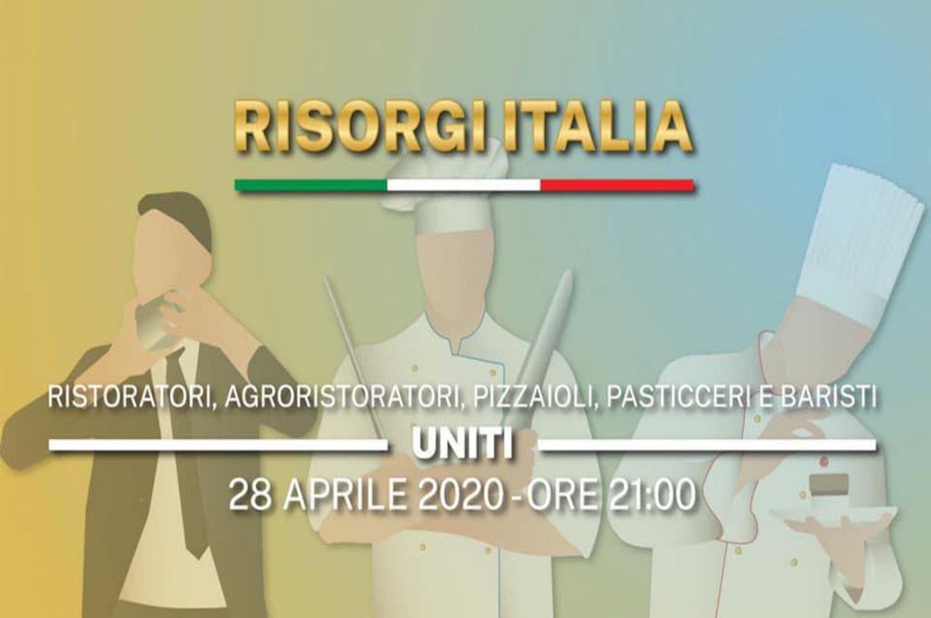 risorgi italia flash mob ristoranti