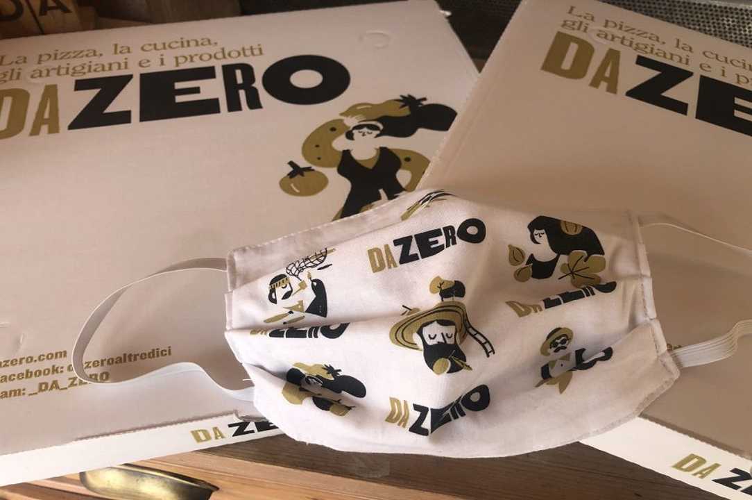 Pizzerie: DaZero consegna una mascherina insieme alla pizza