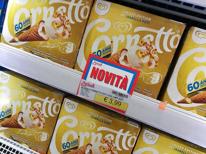 Cornetto Algida Stellato di Isabella Potì