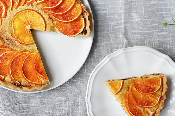crostata all'arancia