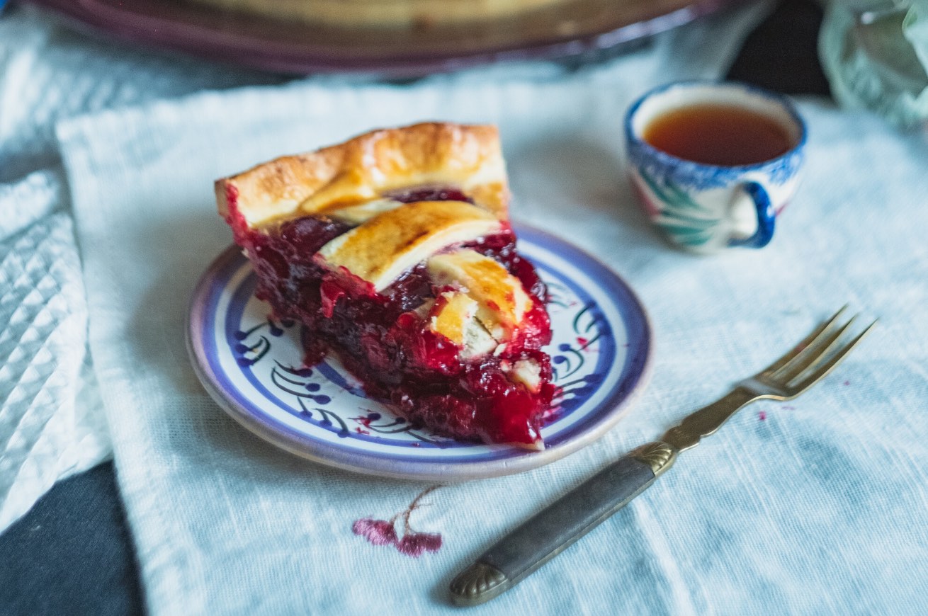 crostata fetta