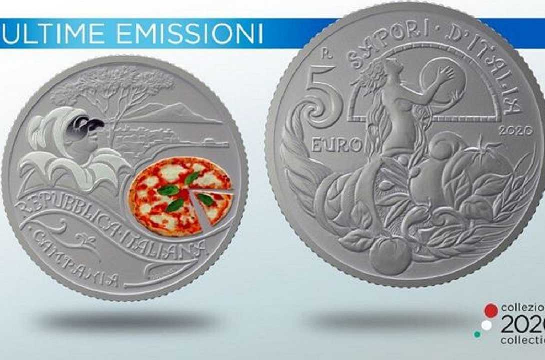 Pizza napoletana: la Zecca le dedica una moneta da 5 euro