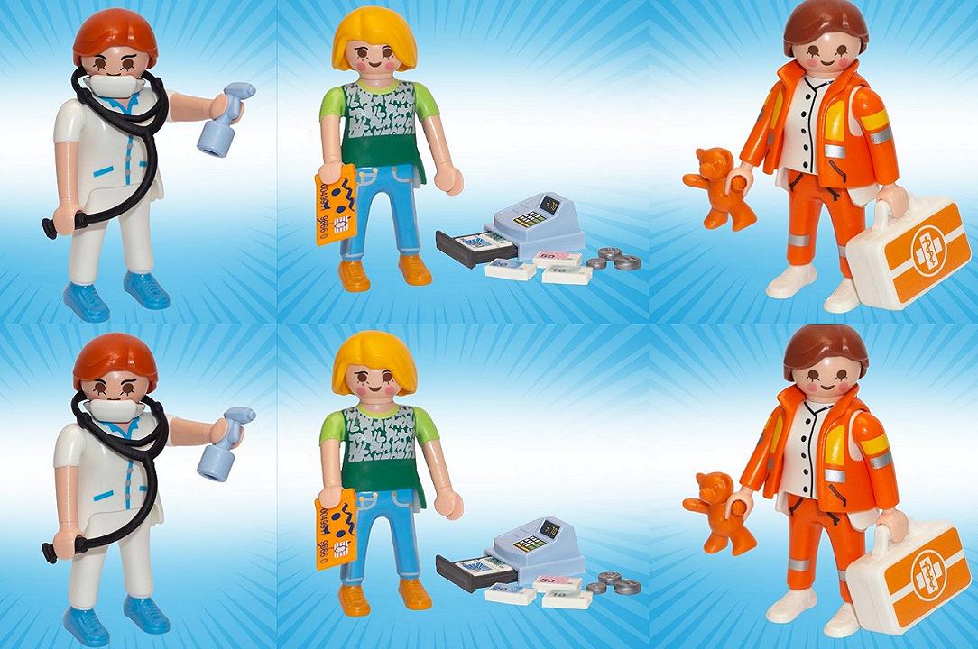 Supermercati: una cassiera tra gli eroi del Coronavirus di Playmobil