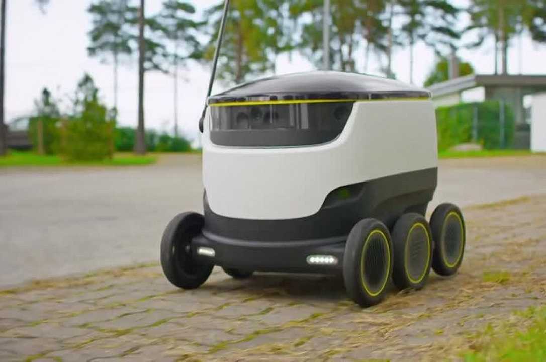 Gran Bretagna: la spesa è consegnata a domicilio da robot a sei ruote
