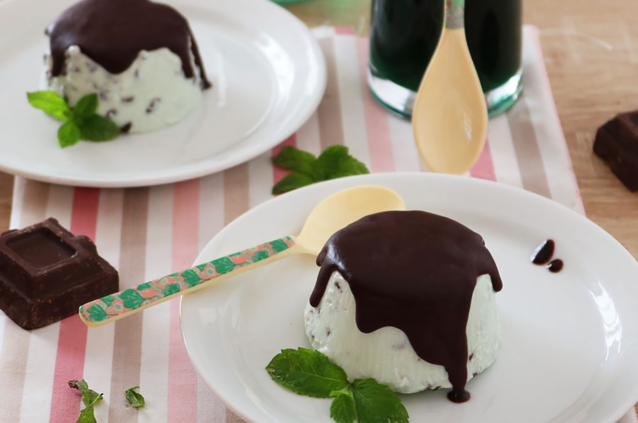 semifreddo menta e cioccolato