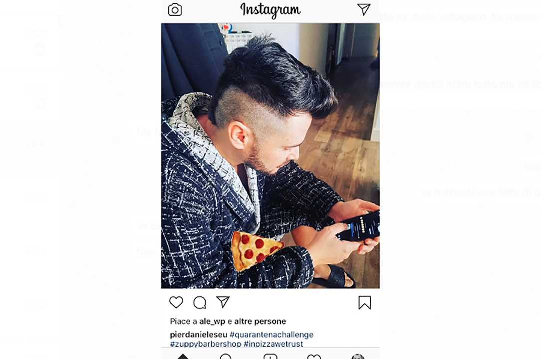Pizzerie: ho visto il pene di Pier Daniele Seu su Instagram, giuro