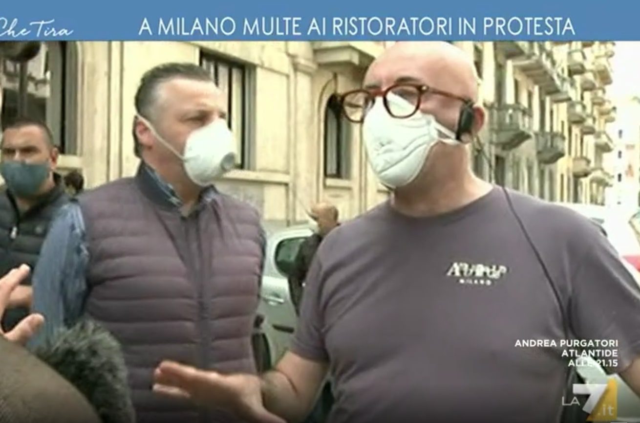 Ristoranti: multati per assembramento gli imprenditori in protesta