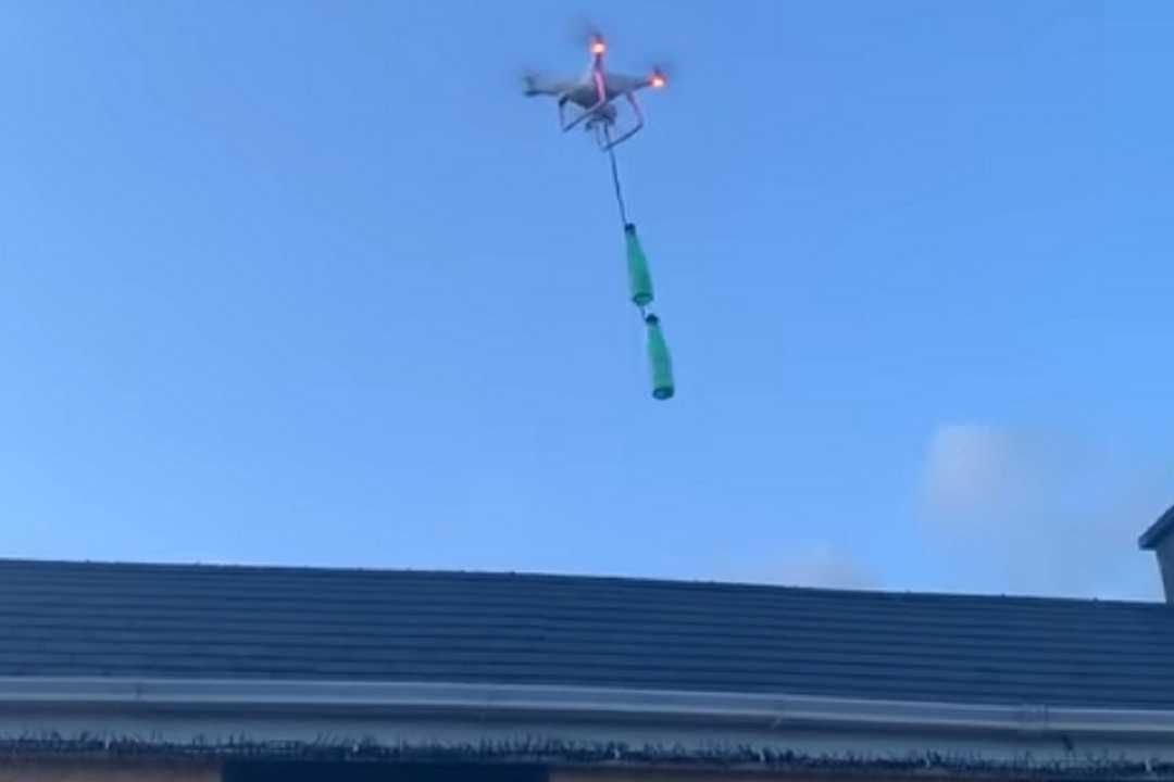 Birra: in Irlanda un pub la consegna con il drone