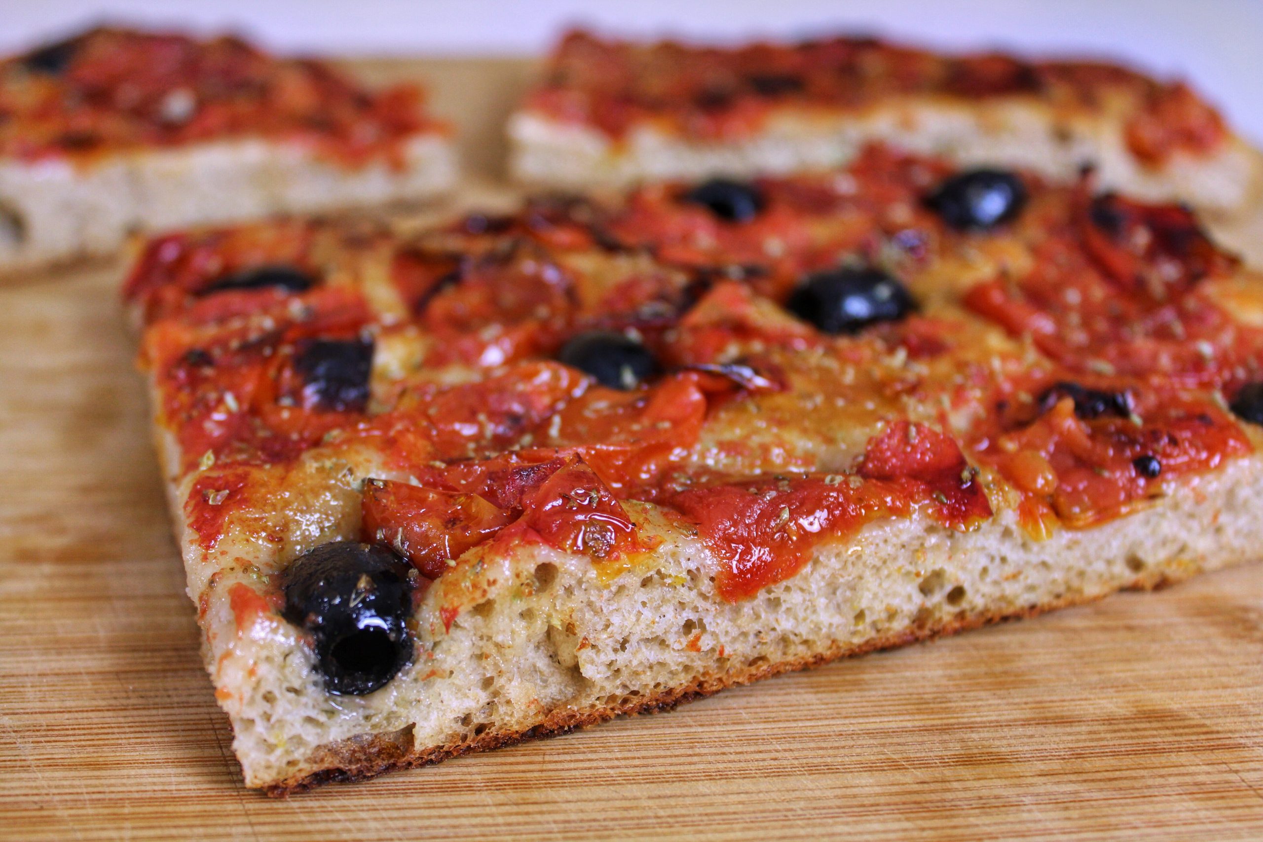 Focaccia Barese - Sezione