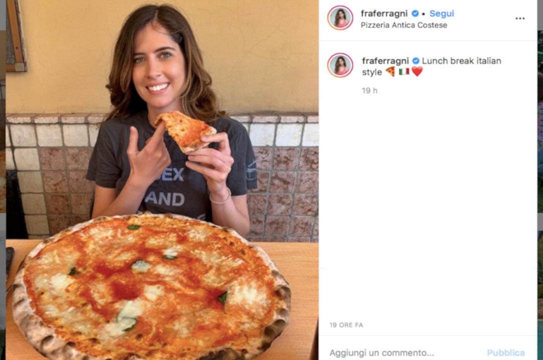 Pizza che si rigenera: la maledizione colpisce un’altra sorella Ferragni