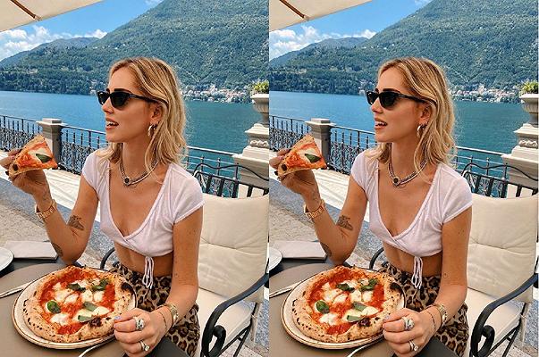 Chiara Ferragni prende in giro i fan con le sue pizze che si rigenerano da sole