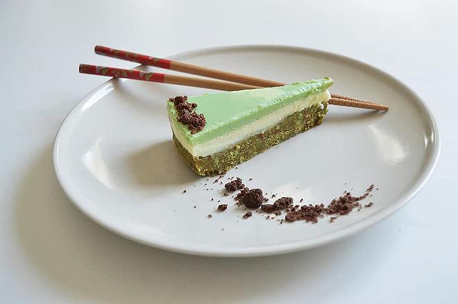 matcha-cheesecake