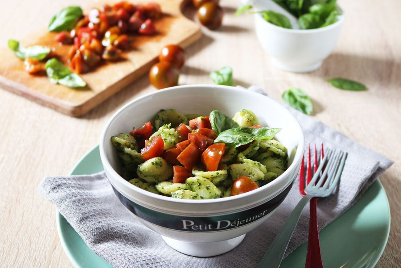 pasta fredda caprese