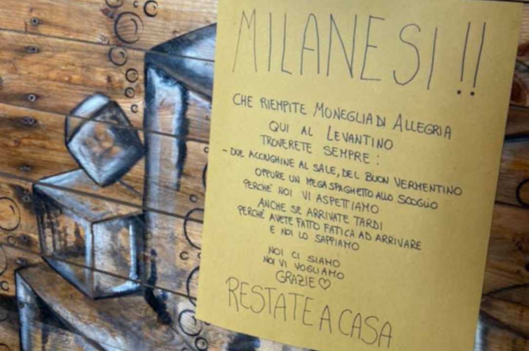 Moneglia: se accettare Milanesi al ristorante fa notizia