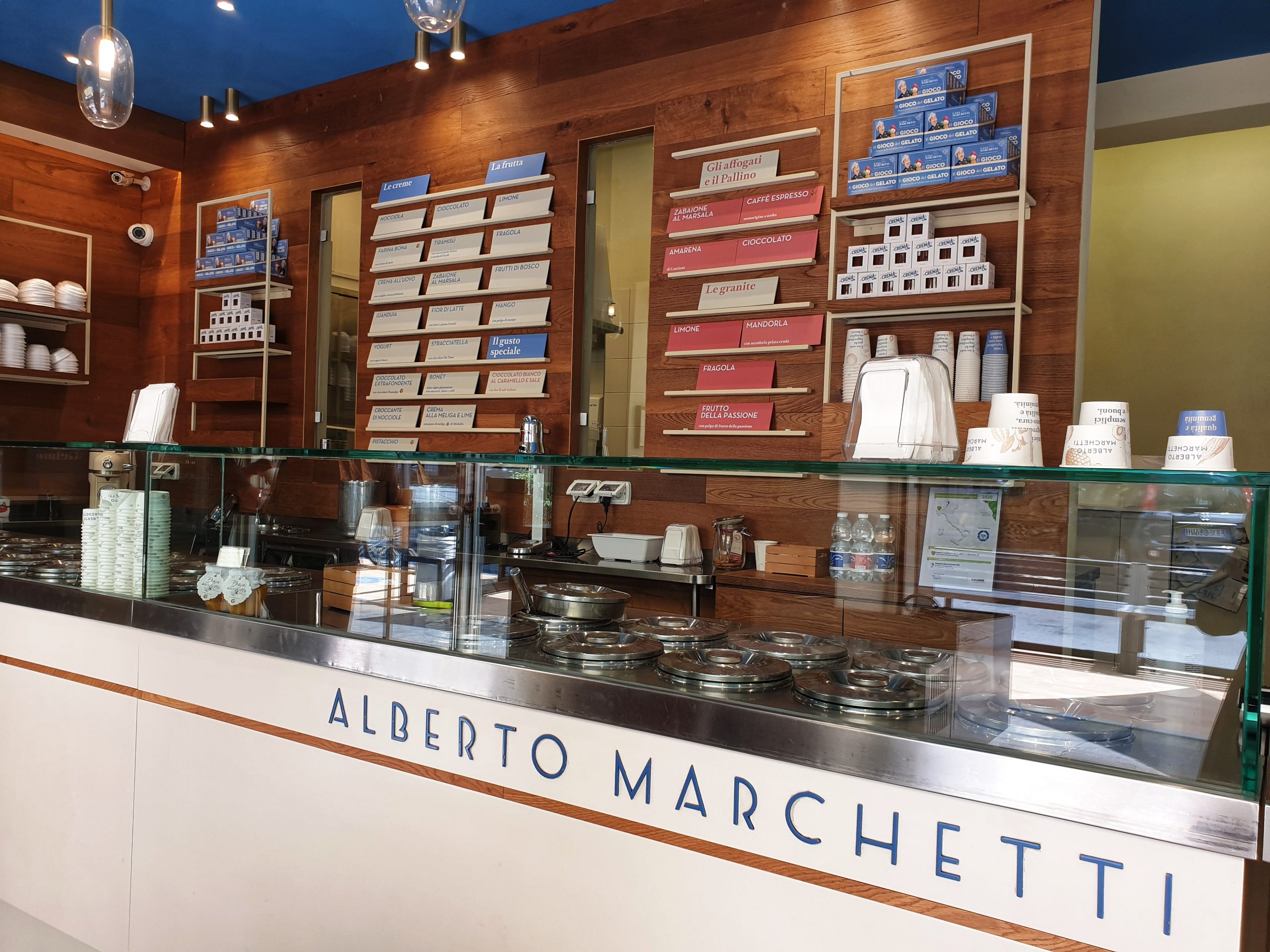 Alberto Marchetti; gelaterie Torino