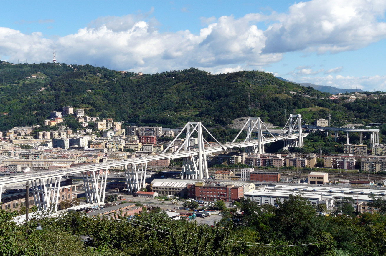 ponte morandi - ph Wikipedia Di Davide Papalini