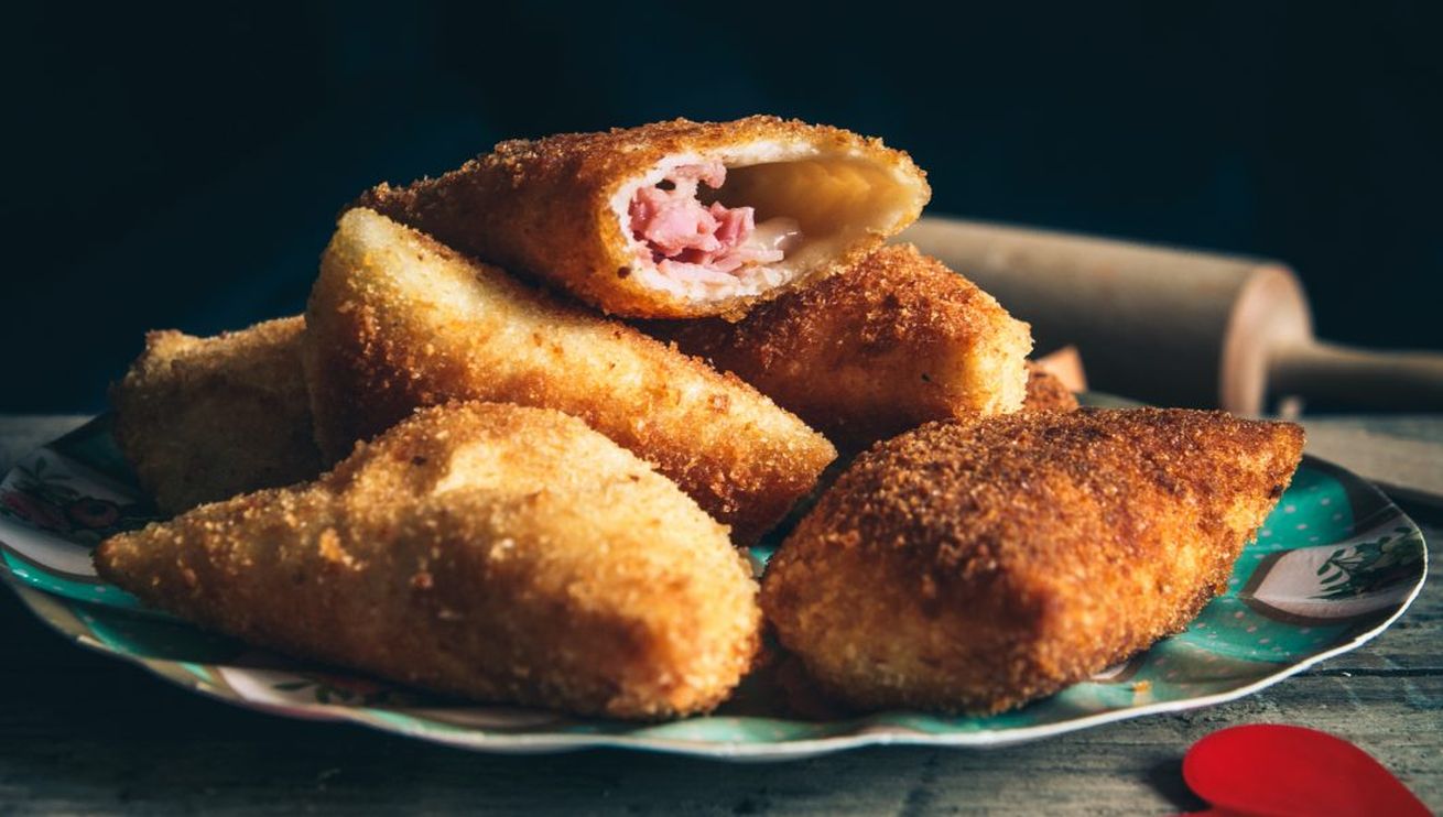 Panzerotti di pancarré prosciutto cotto e fontina