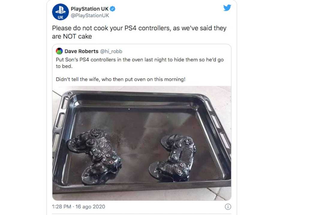 Playstation avverte di non cuocere i controller, dopo che un papà li nasconde nel forno