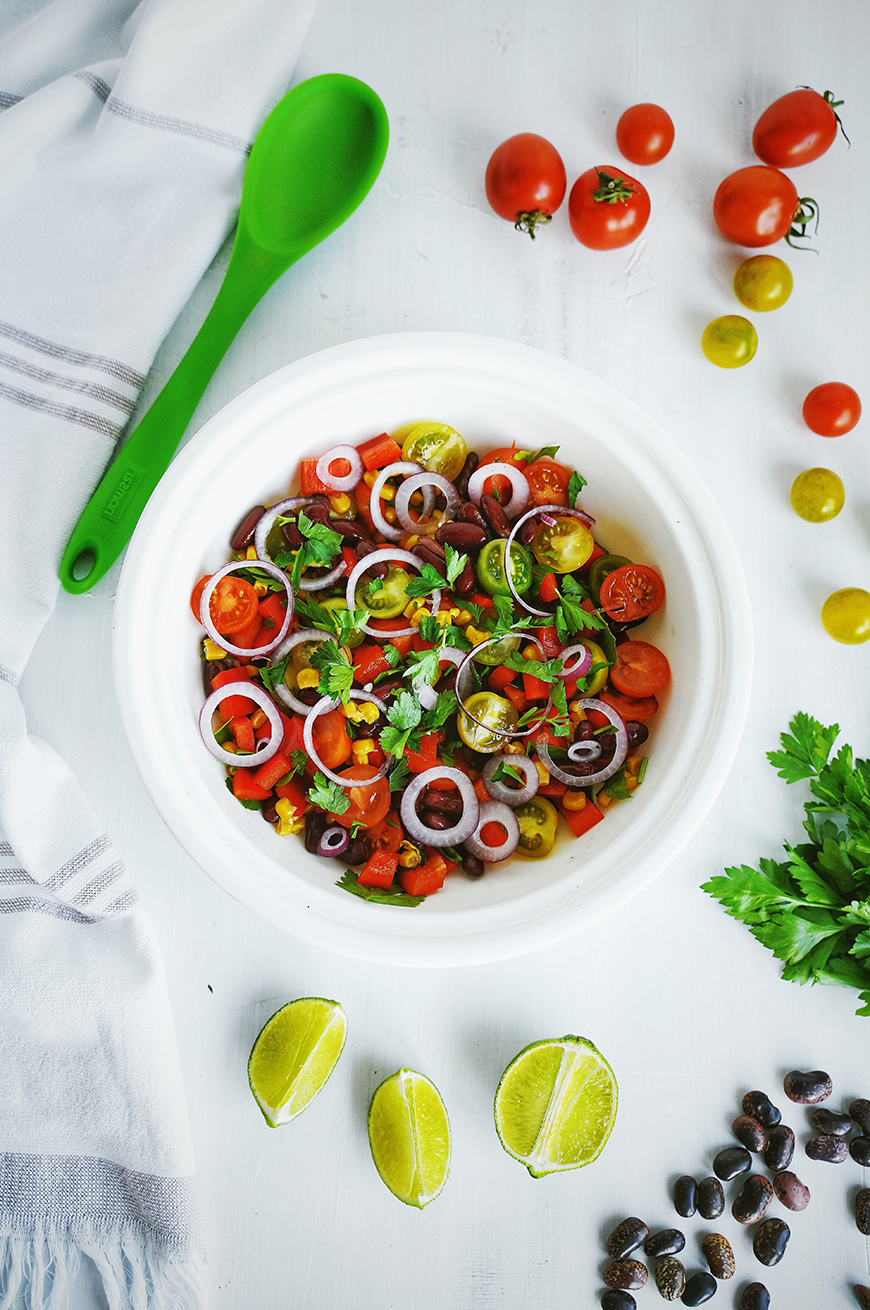 insalata pomodori lime