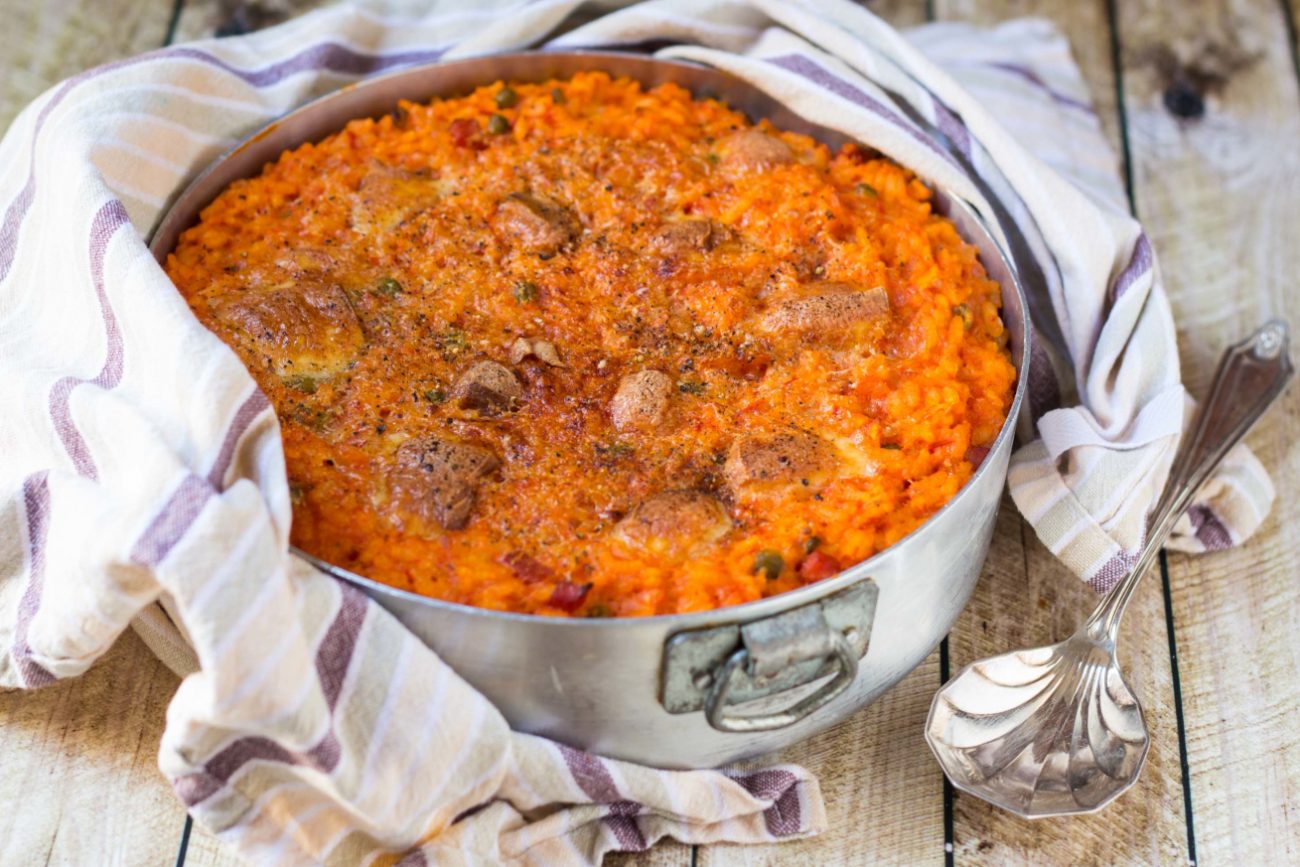 timballo riso forno