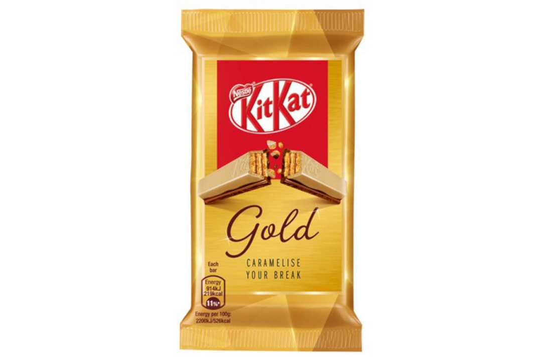 Kit Kat Gold: la limited edition al caramello arriva in Italia