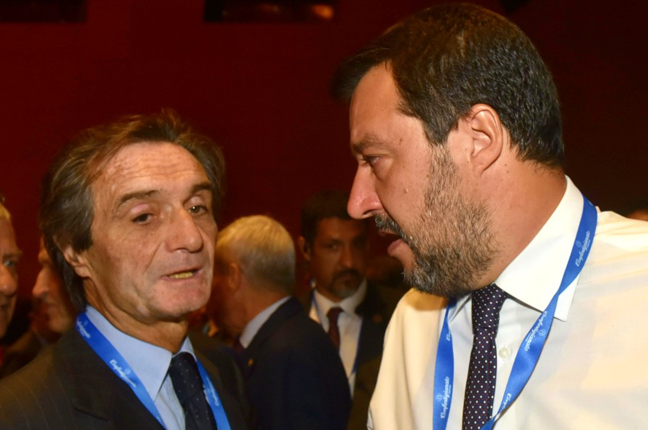 Lombardia Matteo Salvini contrario al coprifuoco
