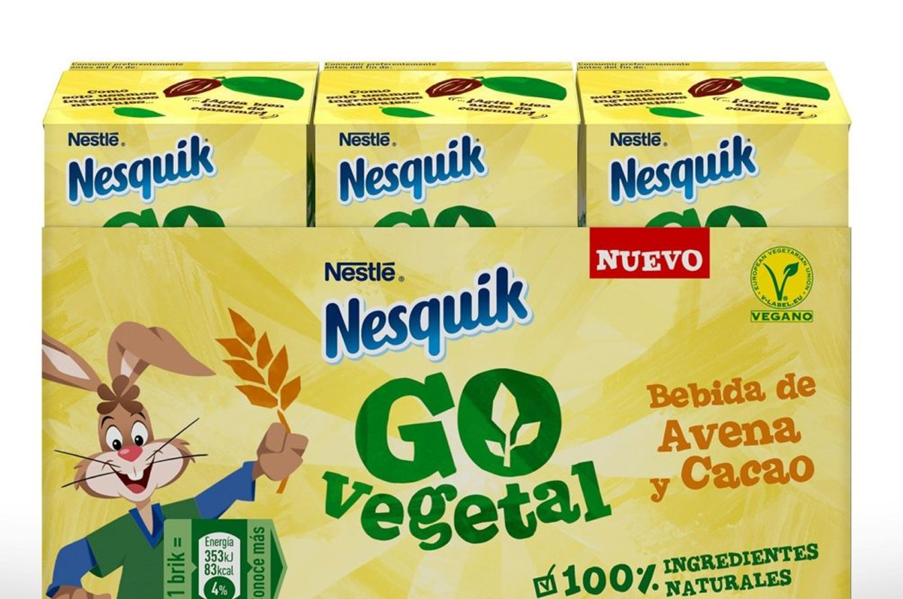 Nestlé lancia Nesquik vegano