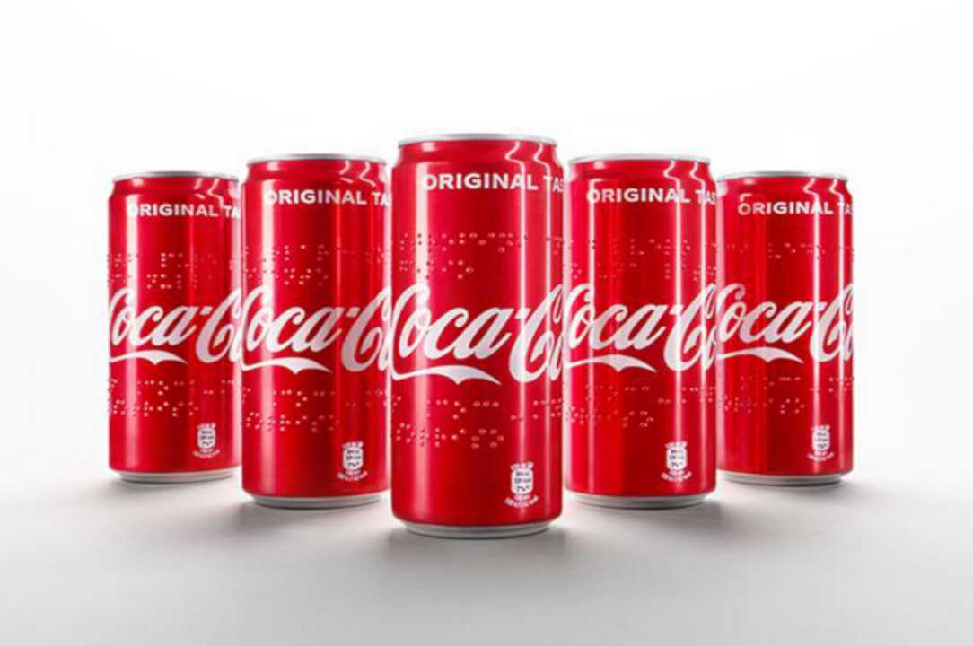 Coca Cola: ecco la lattina in Braille per i non vedenti