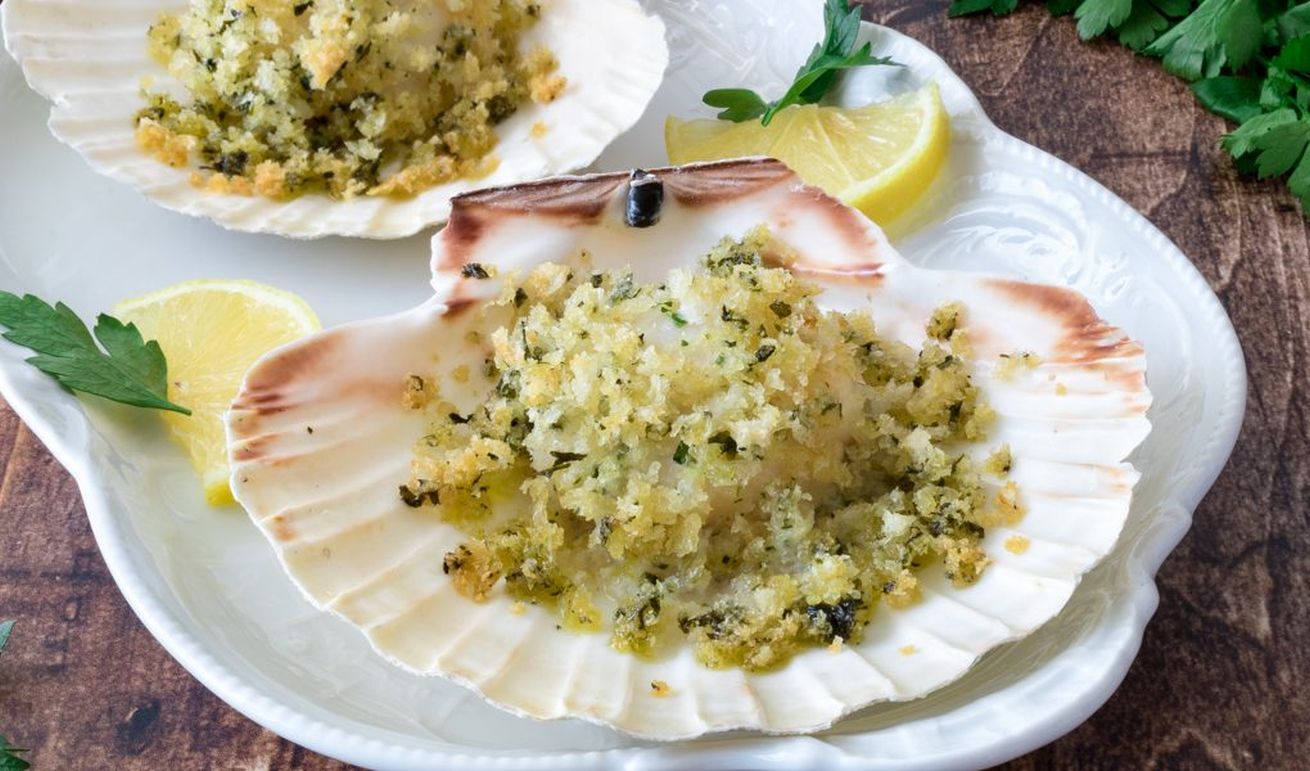 capesante gratinate