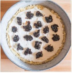 crostata con ricotta e confettura