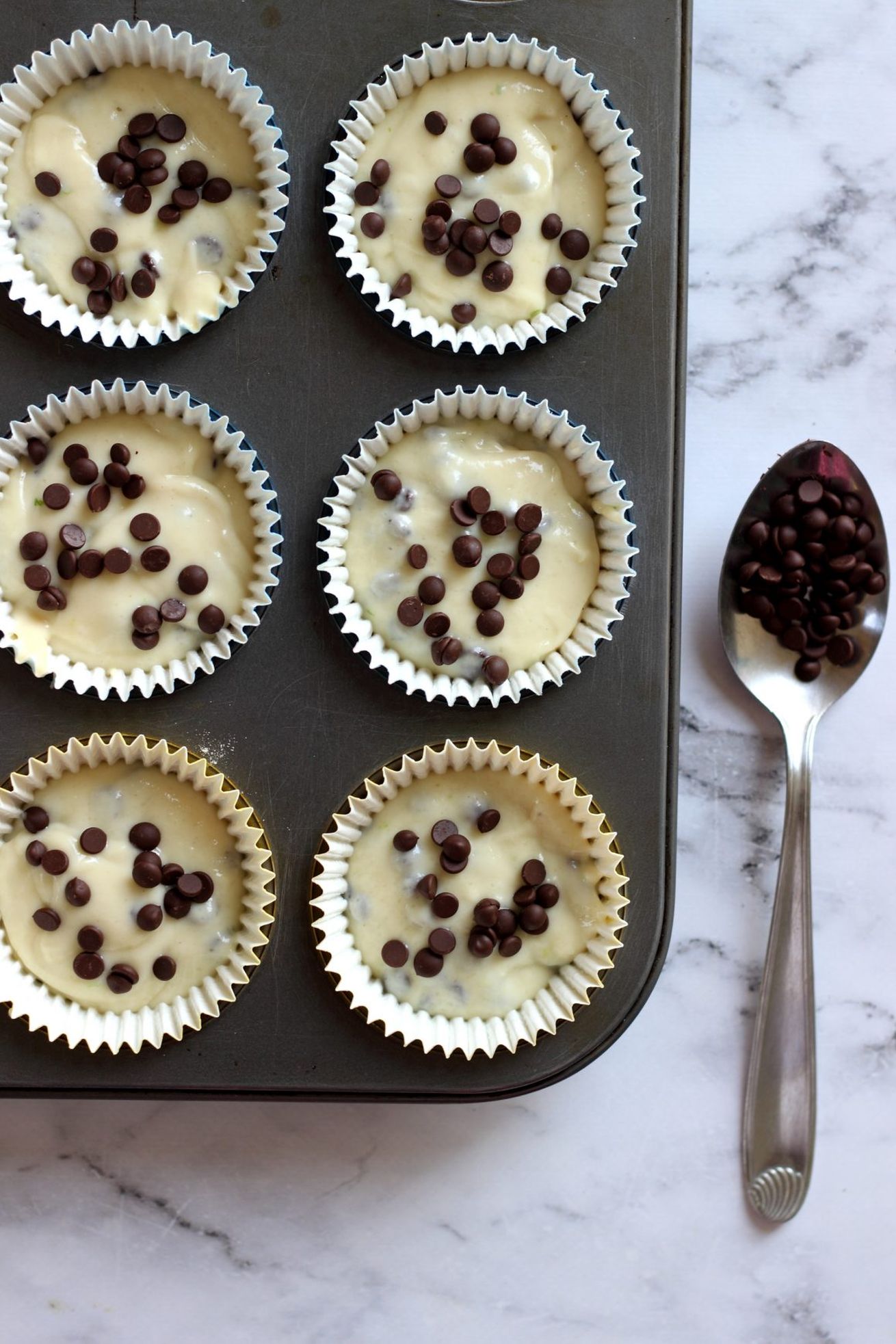 muffin ricotta e cioccolato crudi