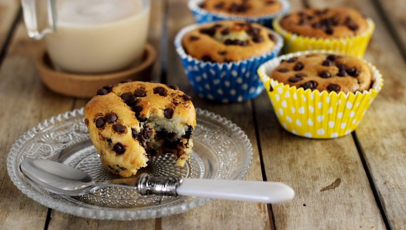 muffin ricotta e cioccolato