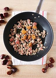 Aggiungete le castagne
